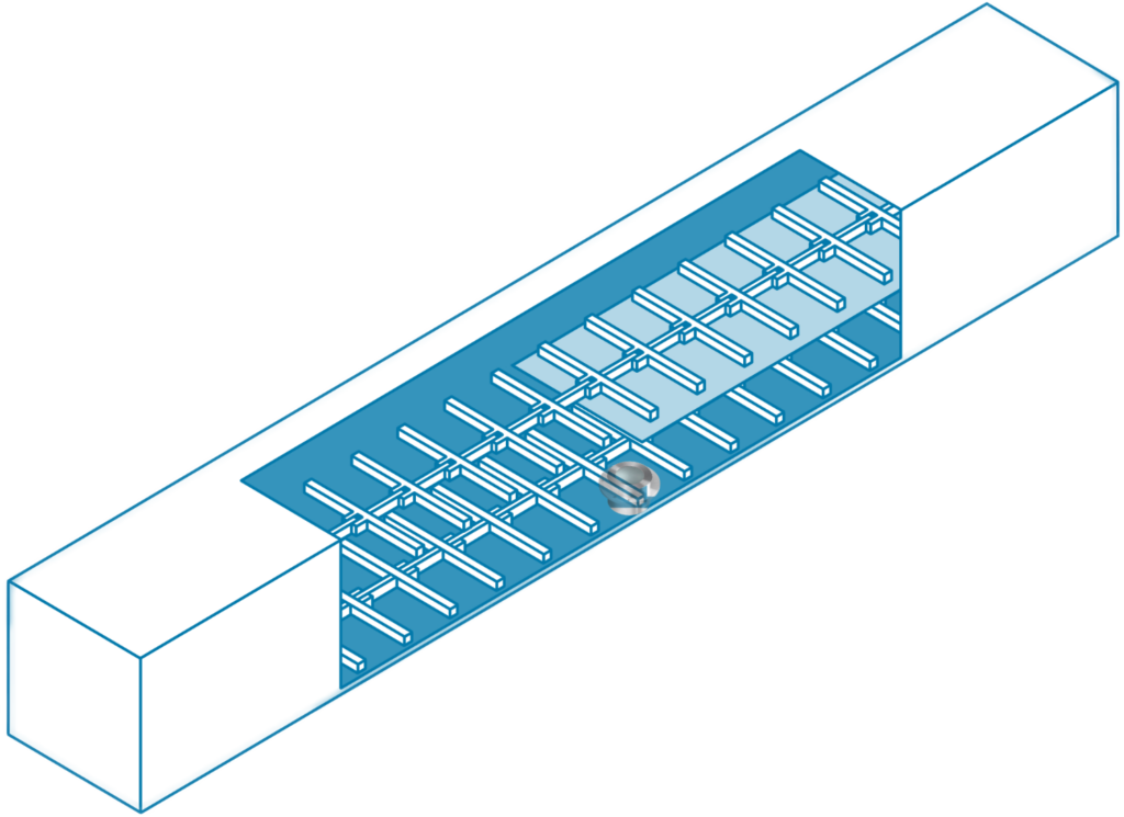 Hydronix Hydro-Mix XT in a chain conveyor